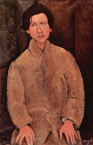 Modigliani - Portrait of Chaiim Soutine -2-